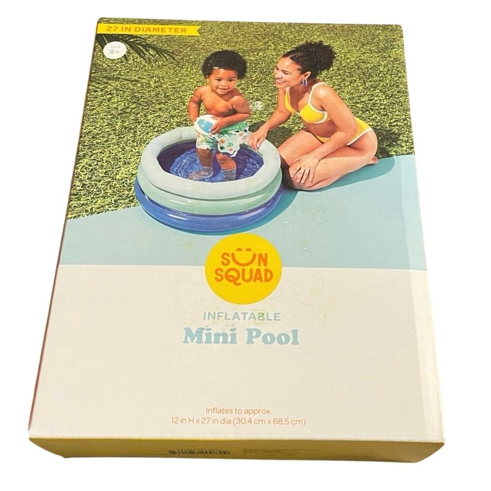 Sun & Shade Inflatable Mini Pool